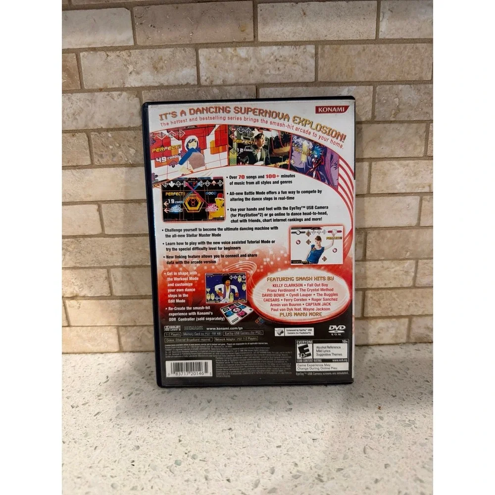 Dance Dance Revolution SuperNova PS2 Game‎